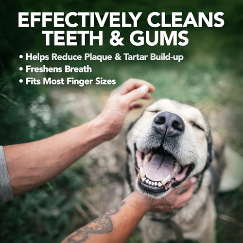 Vet's Best Dental Care Finger Wipes for Pets