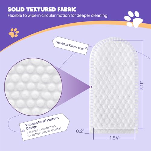 Pet Teeth Cleaning Wipes for Dogs and Cats