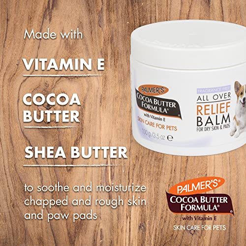 Cocoa Butter Dog Skin Relief Balm with Vitamin E