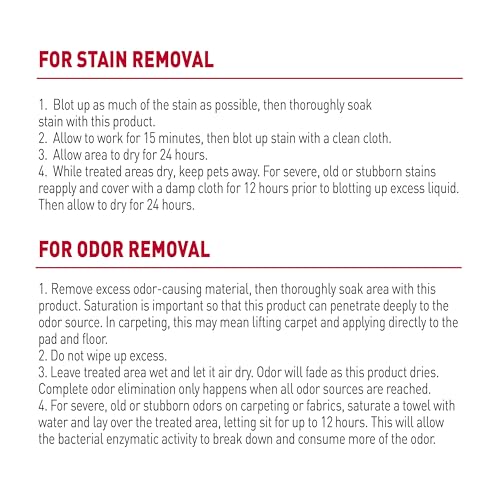 Nature's Miracle Enzymatic Dog Stain Remover, 32 fl oz