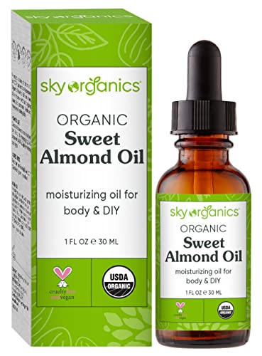Sky Organics Sweet Almond Oil for Soothing Skin