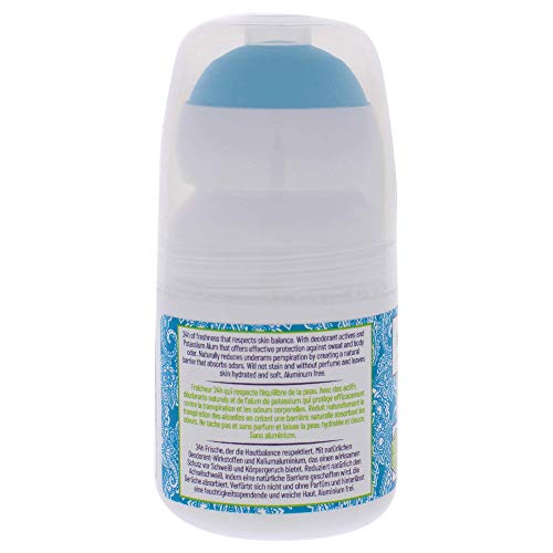 Vegan Aluminum-Free Natural Deodorant Roll-On 1.69 oz