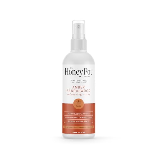 Honey Pot Plant-Derived Deodorant Spray - Amber Sandalwood