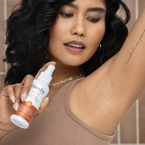 Honey Pot Plant-Derived Deodorant Spray - Amber Sandalwood