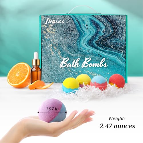 20-Piece Organic Bath Bomb Gift Set for Women