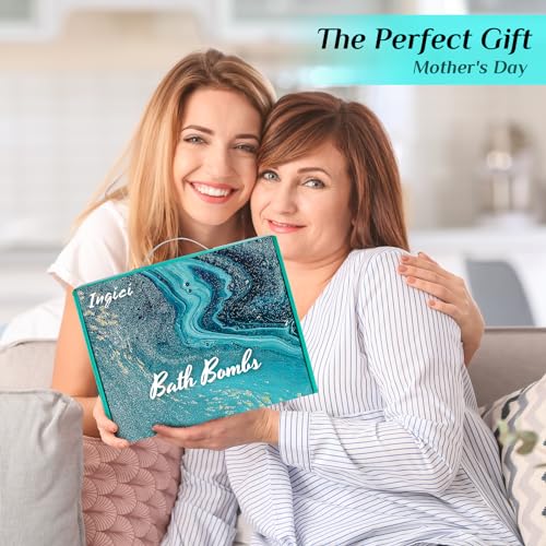 20-Piece Organic Bath Bomb Gift Set for Women