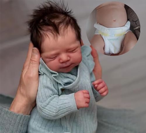 Anano 18" Realistic Silicone Reborn Baby Boy Doll