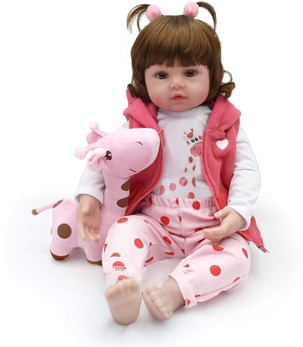 CHAREX 18" Lifelike Silicone Reborn Baby Doll