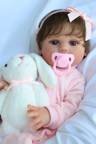 SCOM 18" Realistic Silicone Reborn Baby Doll
