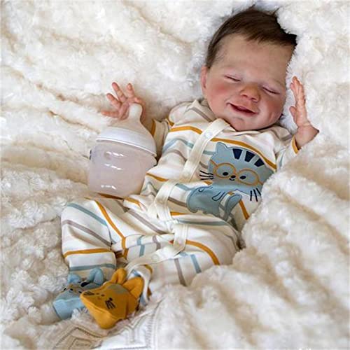 Realistic 18-Inch Boy Reborn Baby Doll Set
