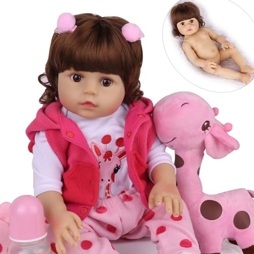 CHAREX 18" Lifelike Silicone Reborn Baby Doll