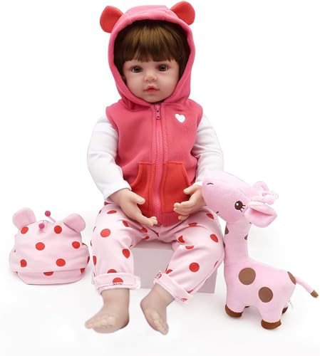 CHAREX 18" Lifelike Silicone Reborn Baby Doll