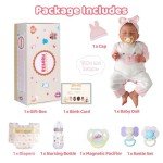 20-Inch Realistic Reborn Baby Doll Gift Set