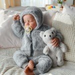 Lifelike 17-Inch Reborn Baby Dolls for Kids