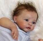 Anano 19-Inch Realistic Silicone Reborn Baby Boy