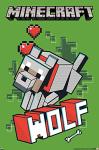Minecraft Wolf Wall Poster - Cool Decor for Fans
