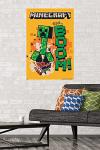 Minecraft Creeper Boom Wall Poster - 34" x 22