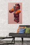 Minecraft Pigman Nether Wall Poster - Unframed 22.375" x 34