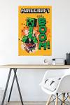 Minecraft Creeper Boom Wall Poster - 34" x 22