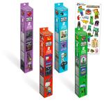 Minecraft Wall Art Poster Pack with Stickers