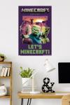Minecraft Zombie, Creeper, Skeleton Wall Poster
