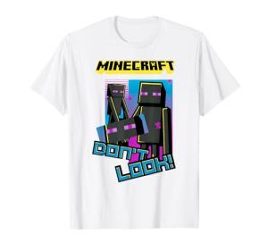Enderman Don't Look! Minecraft T-Shirt Design