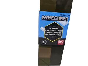Minecraft Brownstone Torch Lamp with USB Charging