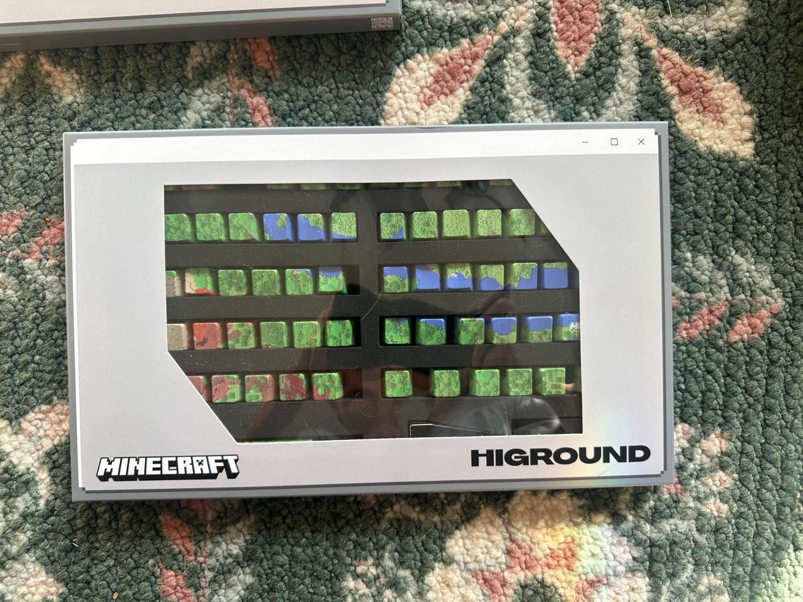 Higround x Minecraft 68 Keycaps Set