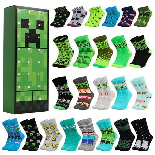 Minecraft Advent Calendar 2025: 24 Socks Surprise