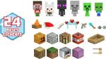 Minecraft Mob Head Mini Advent Calendar with Figures