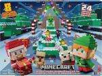 Minecraft 2021 Holiday Advent Calendar with 12 Figures