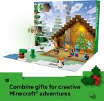 LEGO Minecraft 2025 Advent Calendar with Minifigures