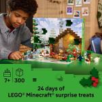 LEGO Minecraft 2025 Advent Calendar with Minifigures