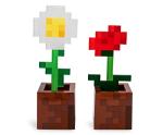 Minecraft Flower Pot Mood Lights - Set of 2