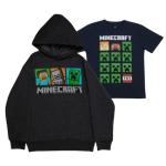 Minecraft Hoodie and T-Shirt Set for Boys