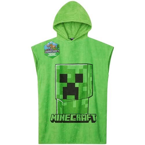 Minecraft Hooded Beach Towel Poncho for Kids