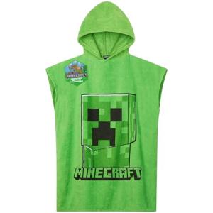 Minecraft Hooded Beach Towel Poncho for Kids