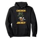 Minecraft Movie Chicken Jockey Baby Zombie Hoodie
