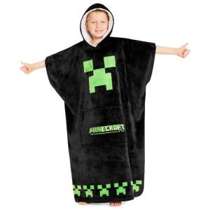 Minecraft Fleece Hoodie Blanket for Kids & Teens
