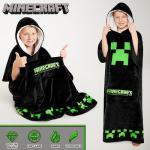 Minecraft Fleece Hoodie Blanket for Kids & Teens