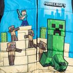 Minecraft Boys Steve Creeper Zip Up Jacket 7-8