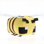 Kawaii Yellow Bee Plush Toy for Minecraft Fans