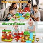 Magnetic Building Blocks Set with Figures for Kids