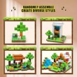 Magnetic Building Blocks Set with Figures for Kids