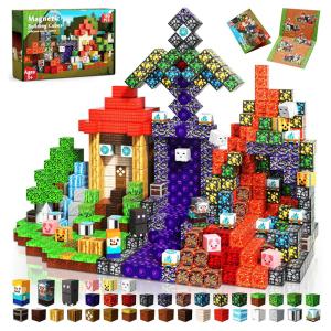 Minecraft Magnetic Building Blocks Set for Kids