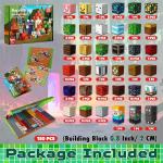 Minecraft Magnetic Building Blocks Set for Kids