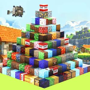 Magnetic Minecraft Block Set for Kids