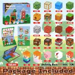 Minecraft Magnetic Building Blocks Stacking Set