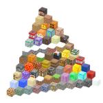Minecraft Magnetic Building Blocks Cube Set for Kids