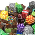 Magnetic Minecraft Block Set for Kids